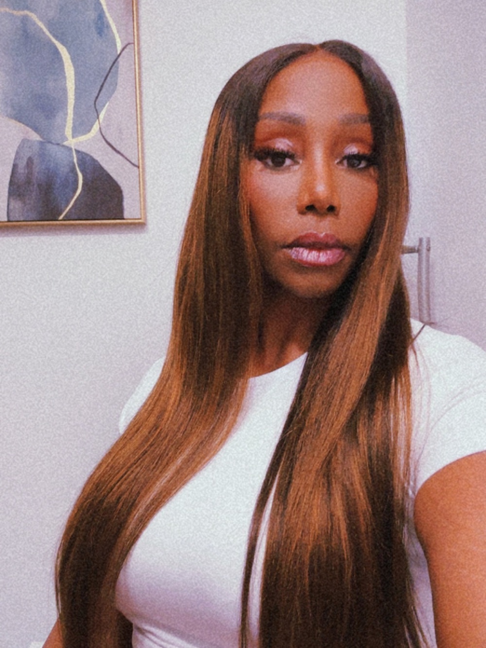 Long Straight Women’s Hair Wig - Brown